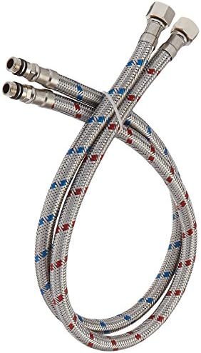 32-Inch Stainless Steel Bathroom Faucet Hose