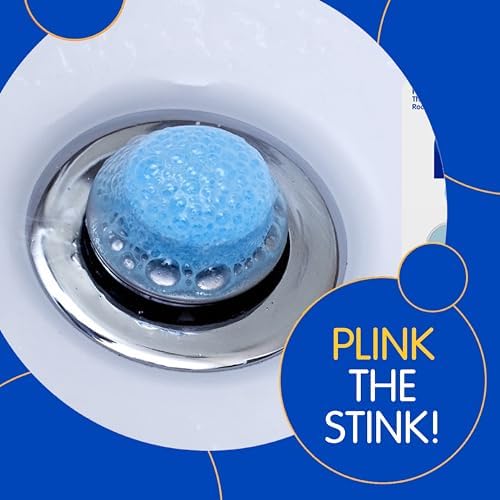 Plink Fizzy Drain Freshener and Cleaner Deodorizing Escape for Smoother Sinks