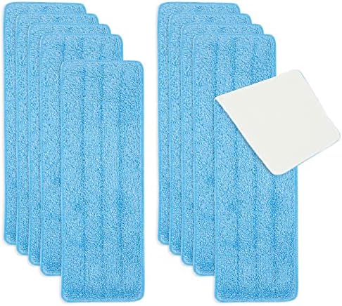Juvale 10-Pack Microfiber Mop Pads