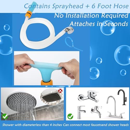 6-Foot Hose for Pets and Kitchen