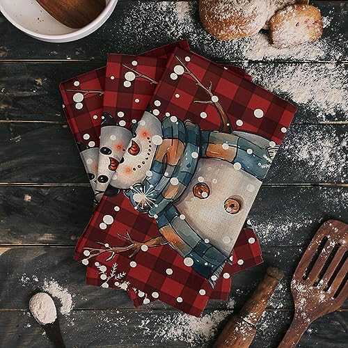 Seasons Greeting ZOE GARDEN Christmas Kitchen Towels