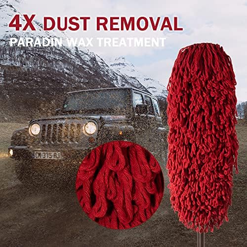 RIDE KINGS Dust-Free Car Duster with Extendable Handle